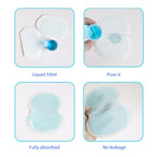 Disposable Sweat Absorption Pads for Cap (10 Pieces)