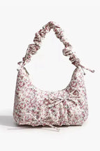 Ladies Handbag Floral Print One Size Polyester
