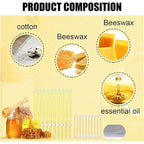 Flared Beeswax Ear Candles
