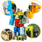 Construction Action Figure with Numbers