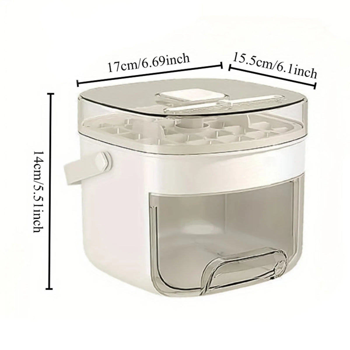 Large Capacity Ice Mold and Ice Cube Trays