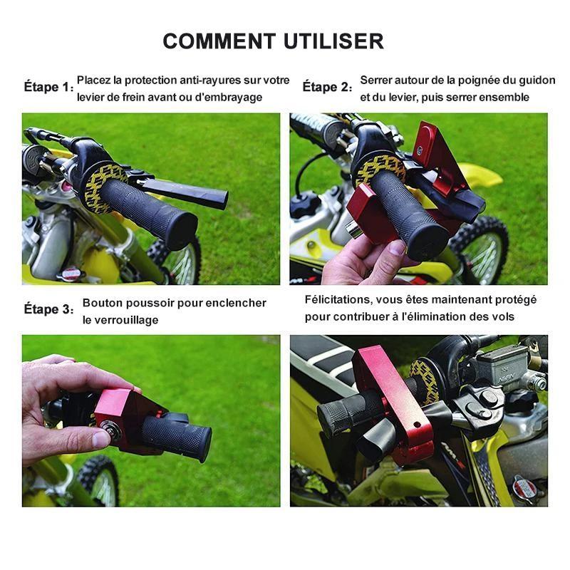Steering wheel lock made of aluminum alloy