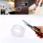 Non-adhesive and washable tape