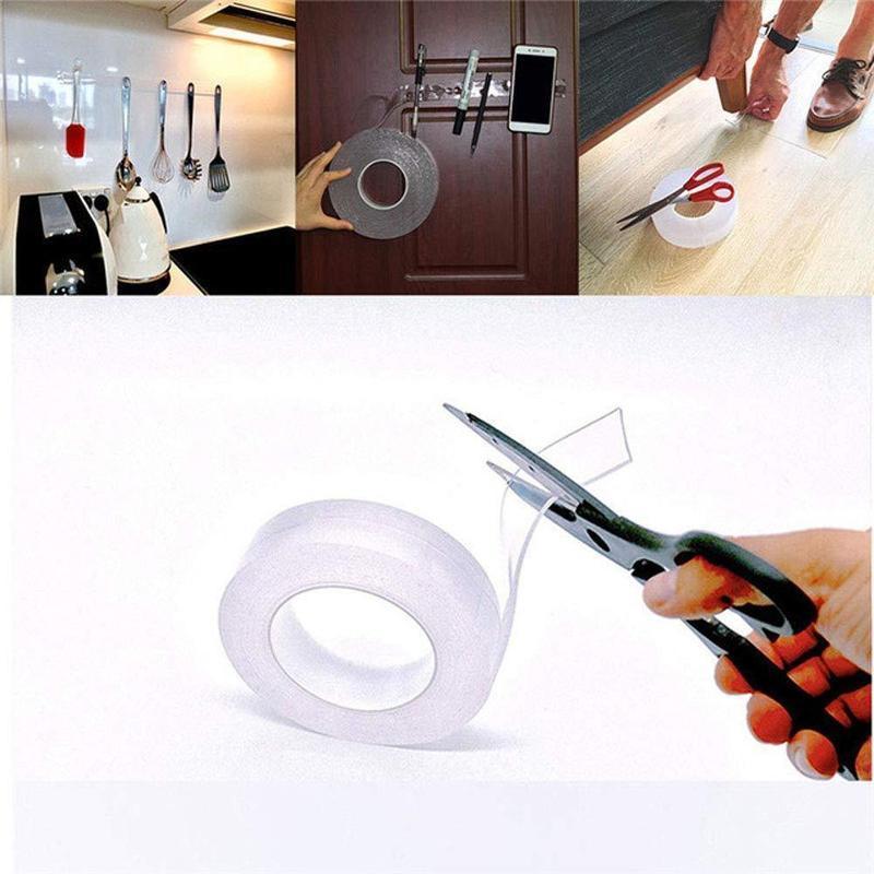 Non-adhesive and washable tape