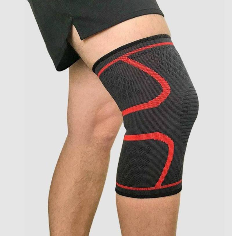 Elastic Knee Brace with Compression Effect