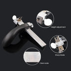 Leather cord belt cutter