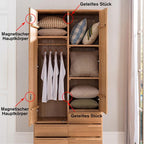 No-hole magnetic door closer