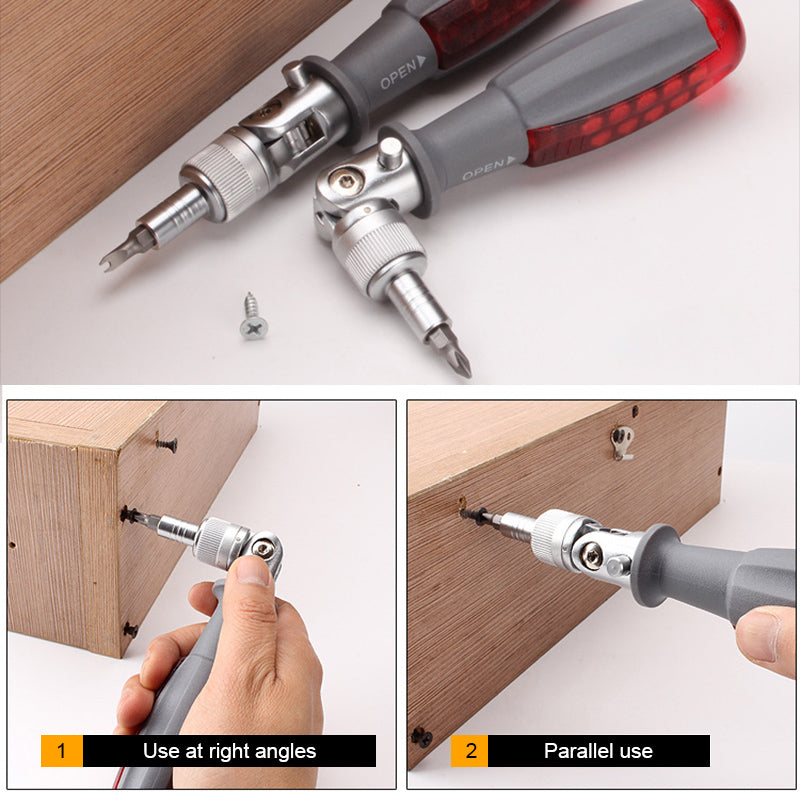 10 In 1 Ratchet Multitool Screwdriver Set