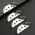 Universal Stainless Steel Furniture Corner Connectors (10 pieces)