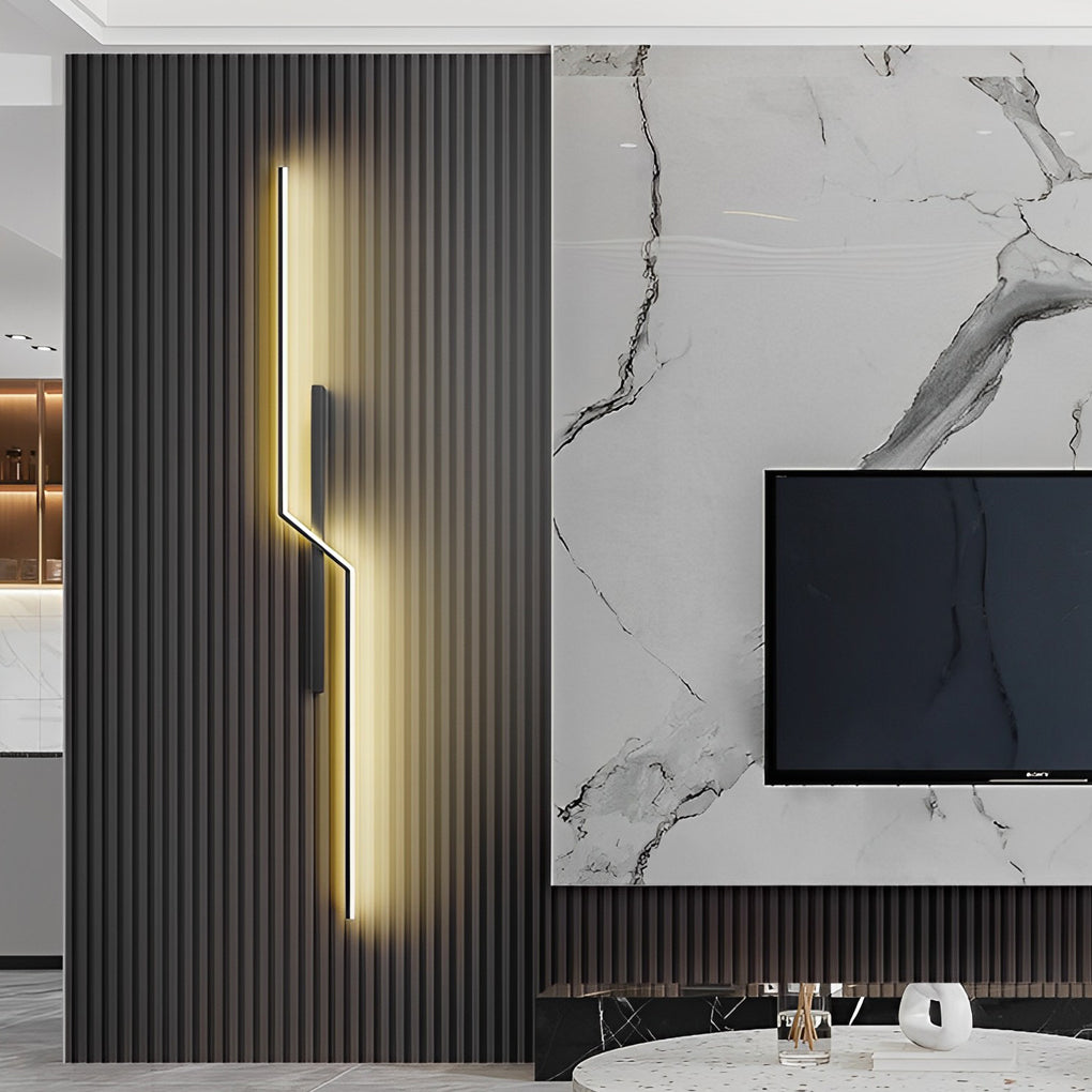 Lines Creative LED Modern Minimalist Wall Lamp Decorative Wall Lights Lighting