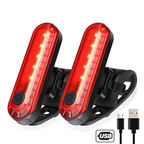 USB Rechargeable Rear Bike Tail Light – Ultra-Bright Red LED Cycle Safety Light