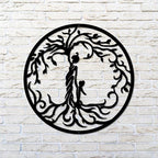 Metal Tree of Life Wall Decoration