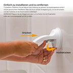 Footrest stand for the shower