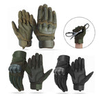 Military tactical gloves with full fingers