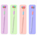 V-shaped Three-sided Toothbrush