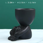 Ceramic Figure Pots Ornament