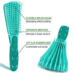 Detangling brush for curly hair