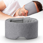 Total Light Blocking – Soft Cotton Comfort – Breathable Fit – Blocks All Light for Travel, Naps & Deep Sleep