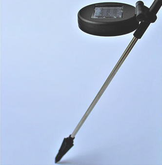 Solar-powered rose lights – garden stakes with solar panel for decorative lighting