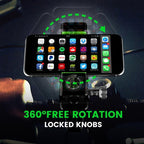 Cycling Illuminated Compass Phone Holder