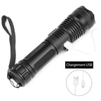 2023 New Year's Sale for a limited time LED flashlight Laser Tactical Rechargeable 90000 Lumens Improved - Buy 2 Get VIP Free Shipping