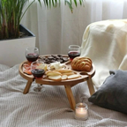 WineNest - Stylish Folding Picnic Table for Wine