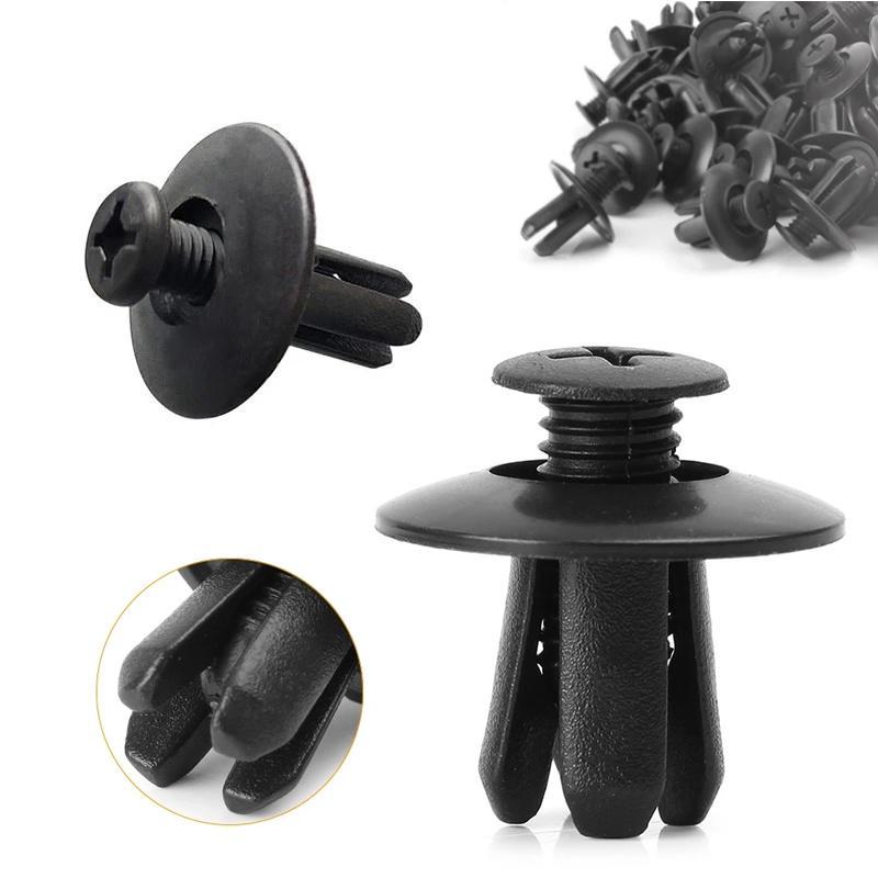Universal Car Plastic Fender Fastening Clips (150 Pieces)