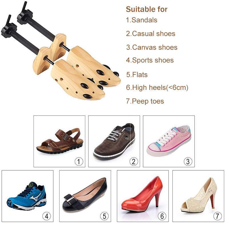 Wooden shoe remnants