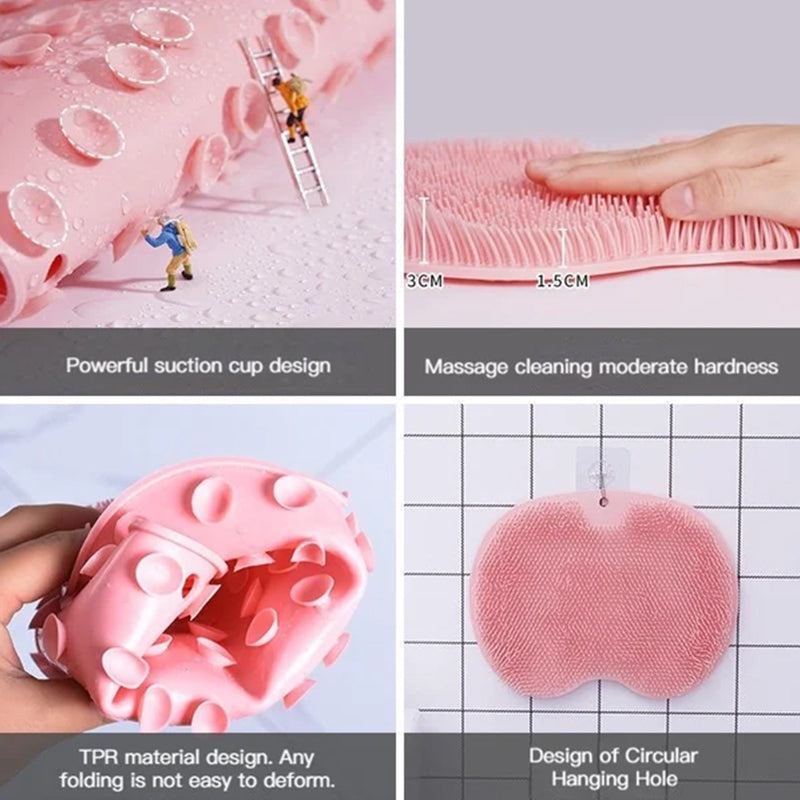 Shower Foot & Back Cleaner, Massage Pad