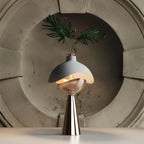 LumiDome Sculpted Table Lamp