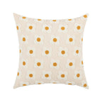 Lustrous Floral Embroidered Cushion Cover