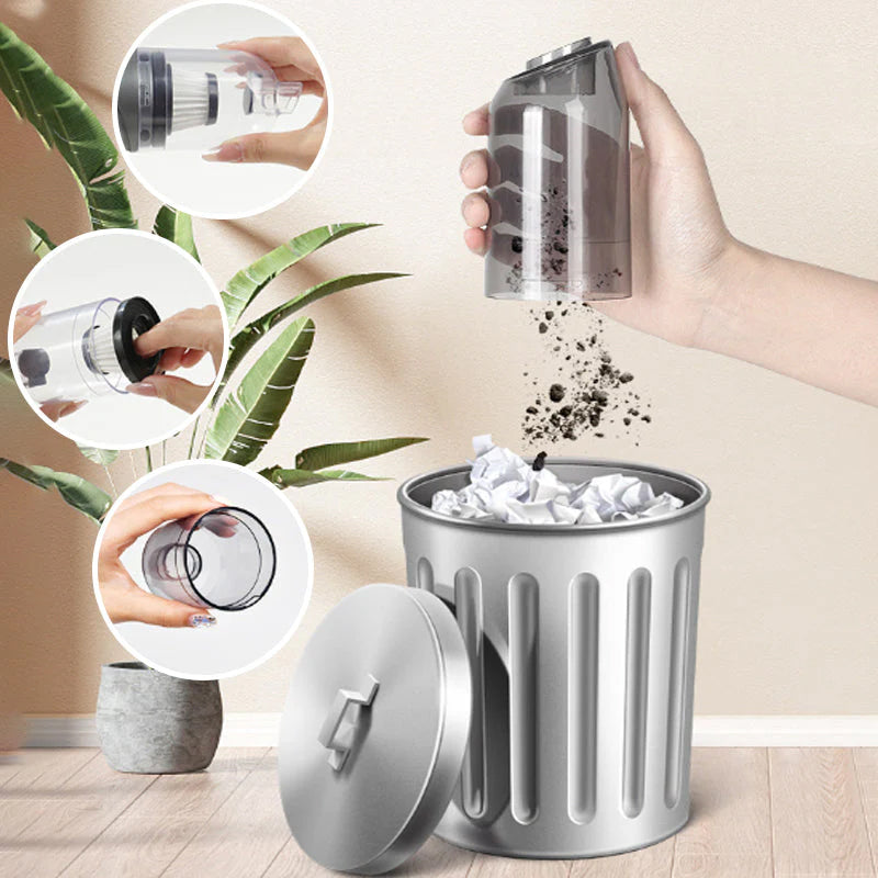Multifunctional cordless portable vacuum cleaner
