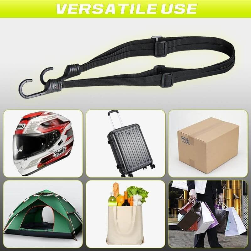 Helmet rope high elastic luggage tie rope