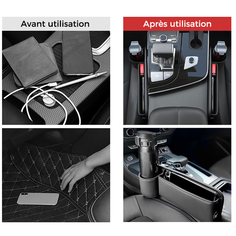 Storage box for car seats