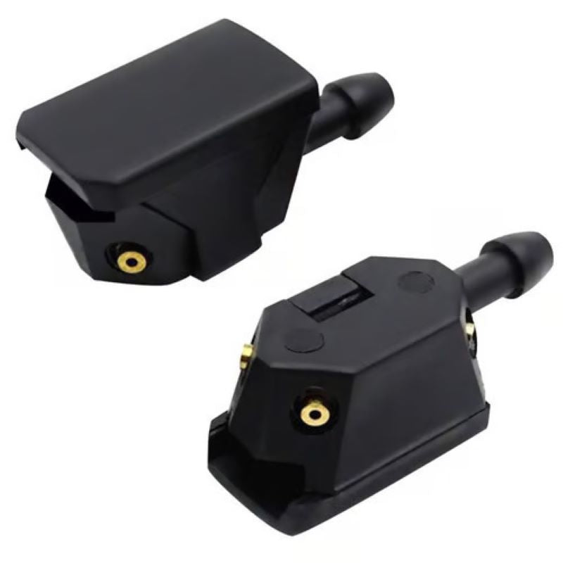 Four-hole car wiper nozzle