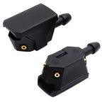 Four-hole car wiper nozzle