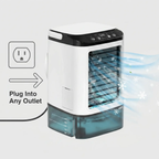 3-Speed Portable Air conditioner with Ultrasonic Cooling