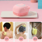 Silicon Bath Massage Soft Brush
