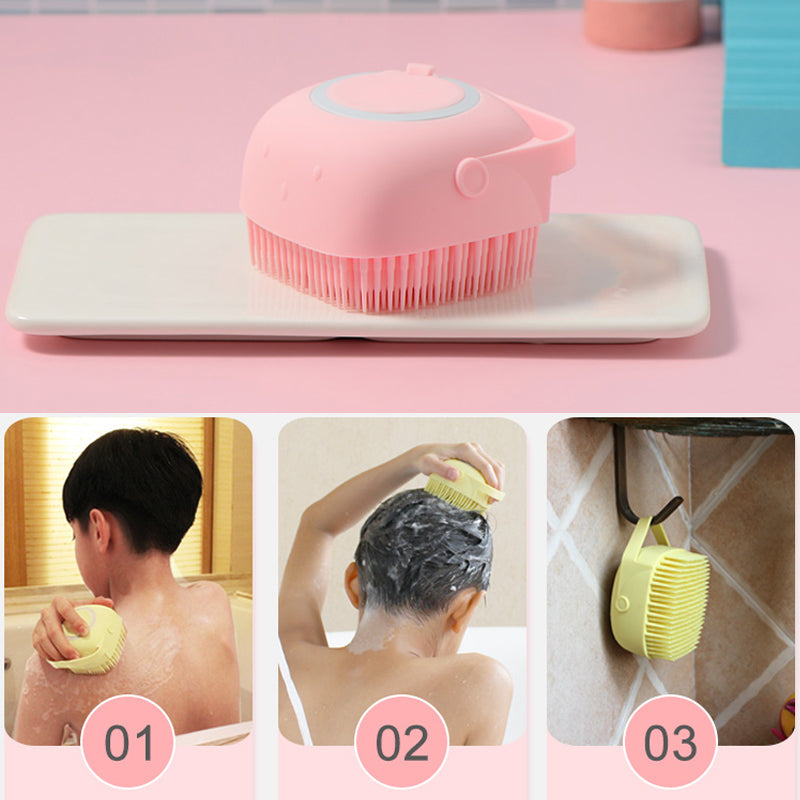Silicon Bath Massage Soft Brush