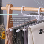 Multifunctional pants rack