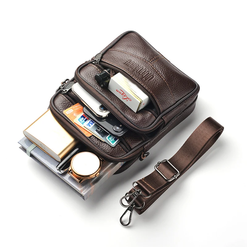 Men's multifunctional shoulder bag hip bag