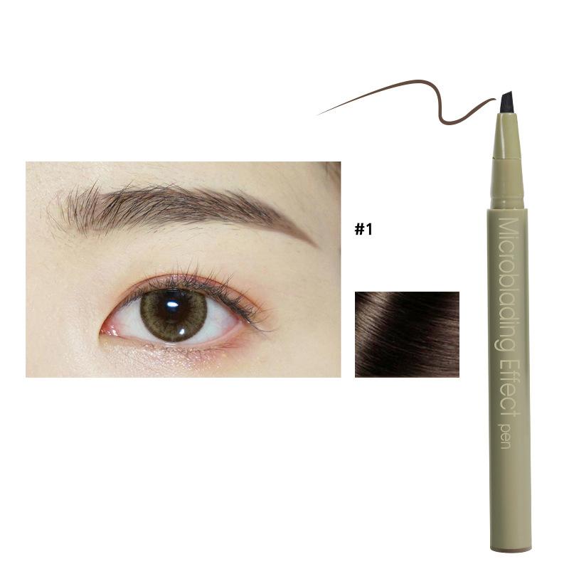 Long-lasting eyebrow pencil