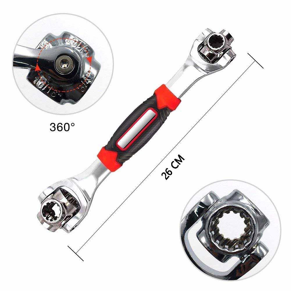 48-in-1 versatile socket wrench