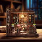 Left Bank Study DIY Mini House Kit ｜DIY Miniature Kit