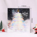 Handmade 3D Christmas greeting card