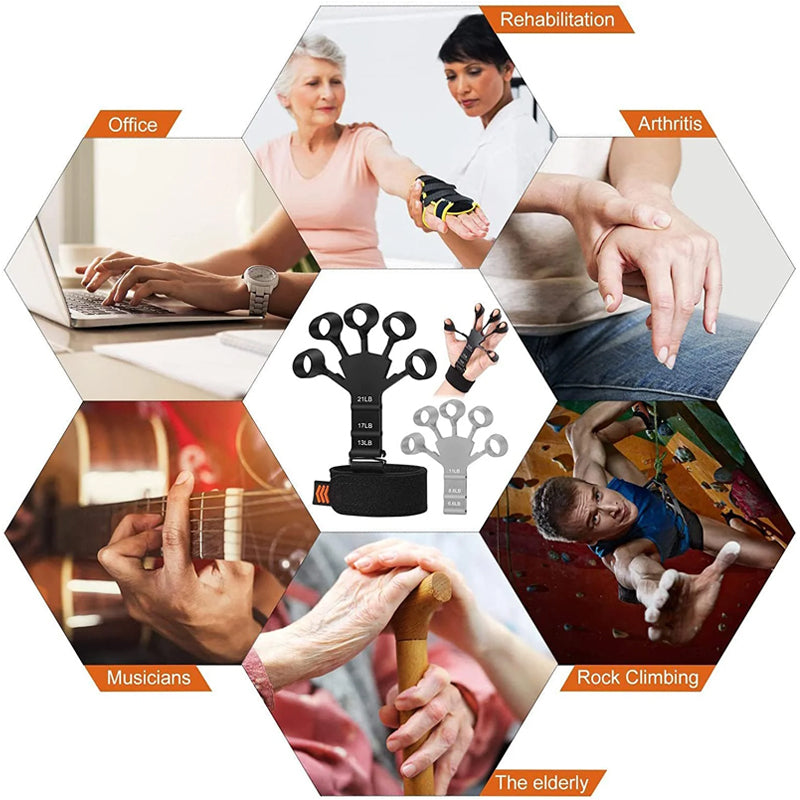 Grip training device hand strengthener