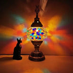 Mosaic Colorful Pattern Table Lamp