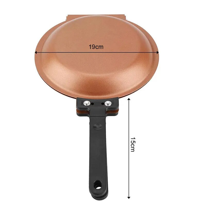 FlipMaster - Double-Sided Pancake Pan with Non-Stick Coating