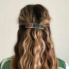 Miniature Book Hairpin Barrette