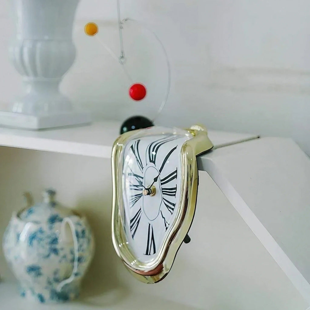 Melting Time Warp Clock